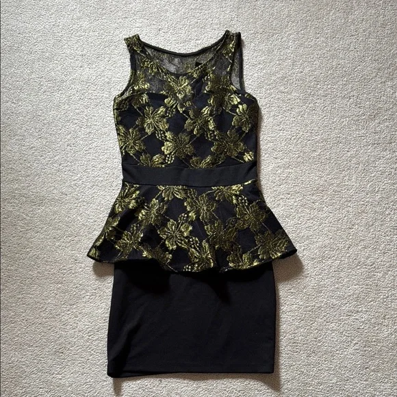 dynamite gold dress Zapakasa Women Sparkly Gold Tight Sequin Cocktail Dress Deep V-Neck Short  Homecoming Dress main image 0